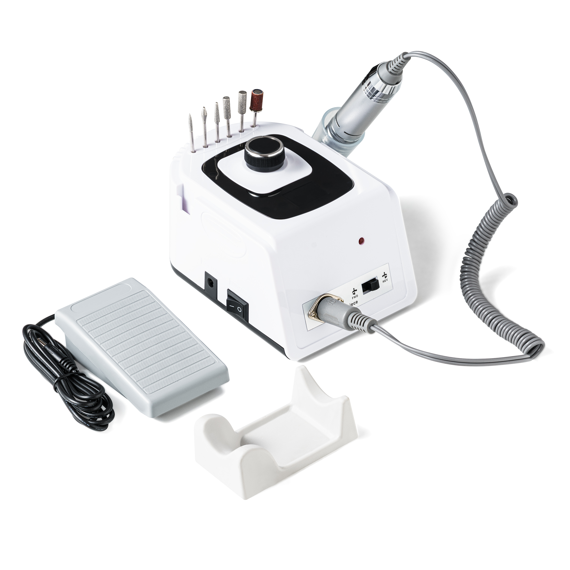 Freză Electrică Pro ZS-715, 65W și 45.000 RPM ALBA  pentru Manichiură și Pedichiură Profesională