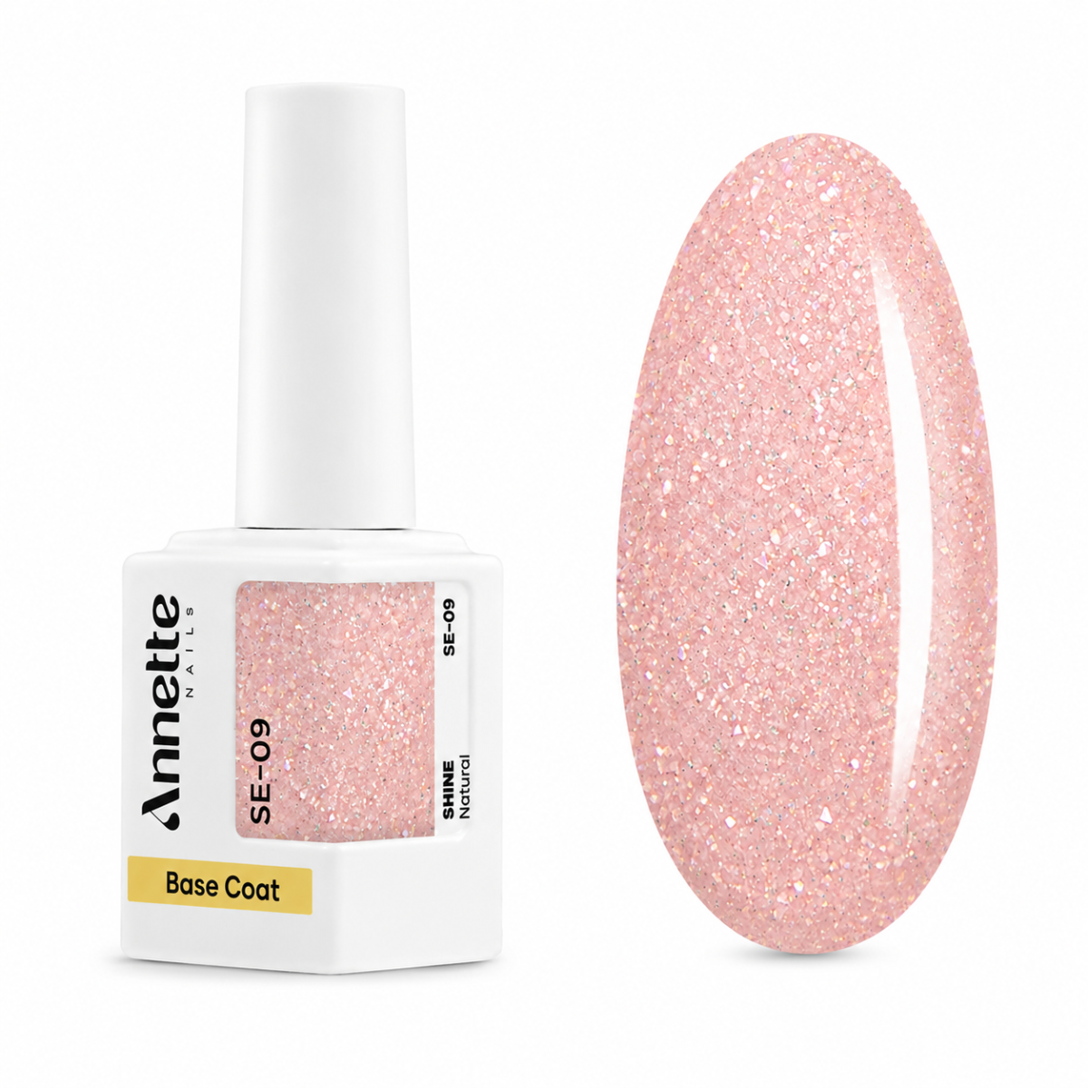 Rubber Base Annette Nails Shine Natural SE-09 12 ml