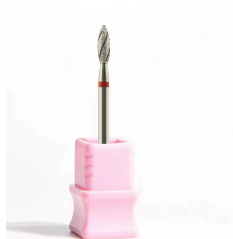 Capat de freza NailsUp Flacara cuticule Red 2.3mm Cooling Bit