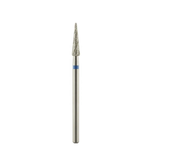 Capat de freza NailsUp Conical Under Refill Blue 2.3mm Cooling Bit