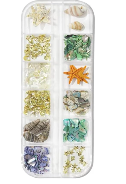 Set Decoratiuni 3D pentru Unghii – Ocean Collection