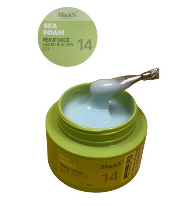 Gel UV Macks 14 Reinforce Sea Foam 15g