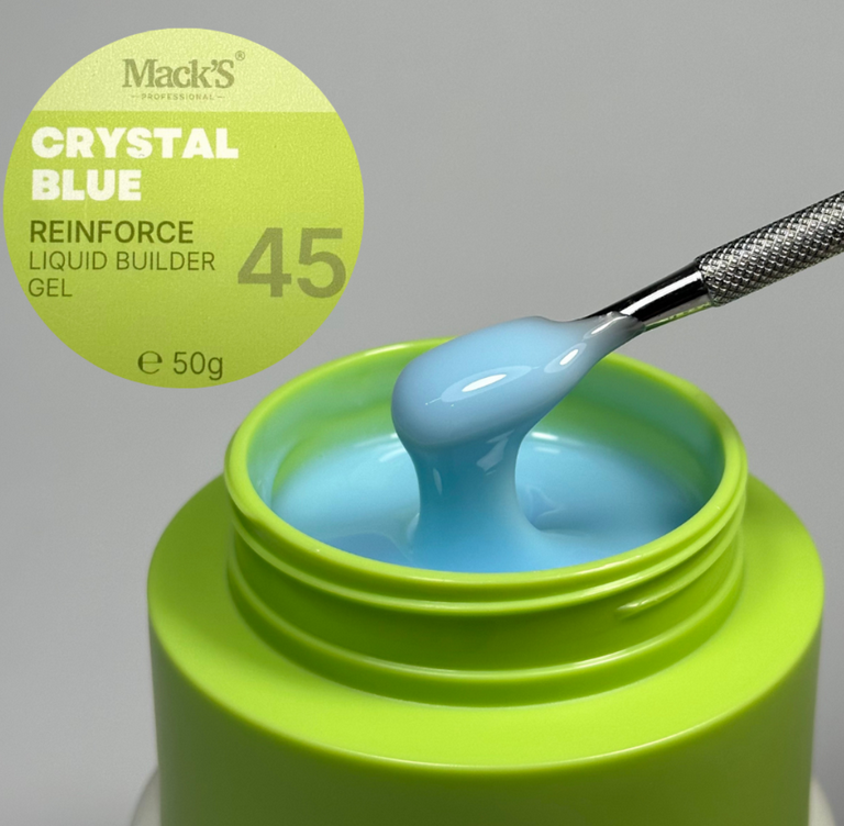 Gel UV 45 Reinforce Crystal Blue 15g