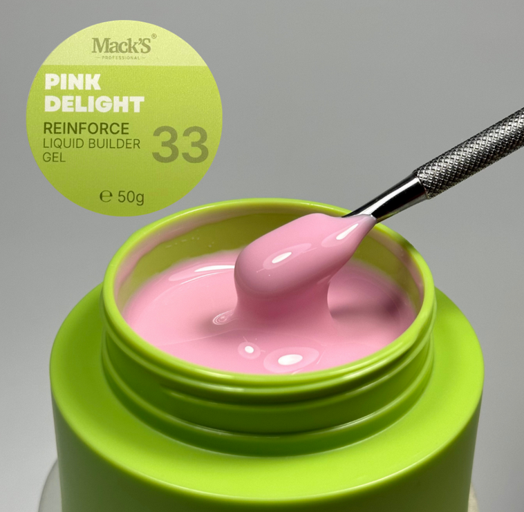Gel UV 33 Reinforce Pink Delight 50G