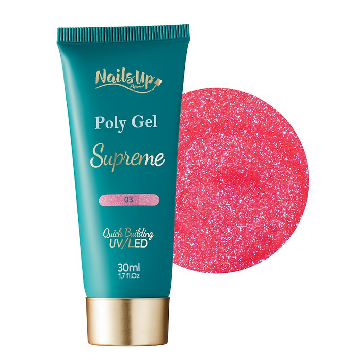 Polygel NAILSUP SUPREME Glitter 03 30g