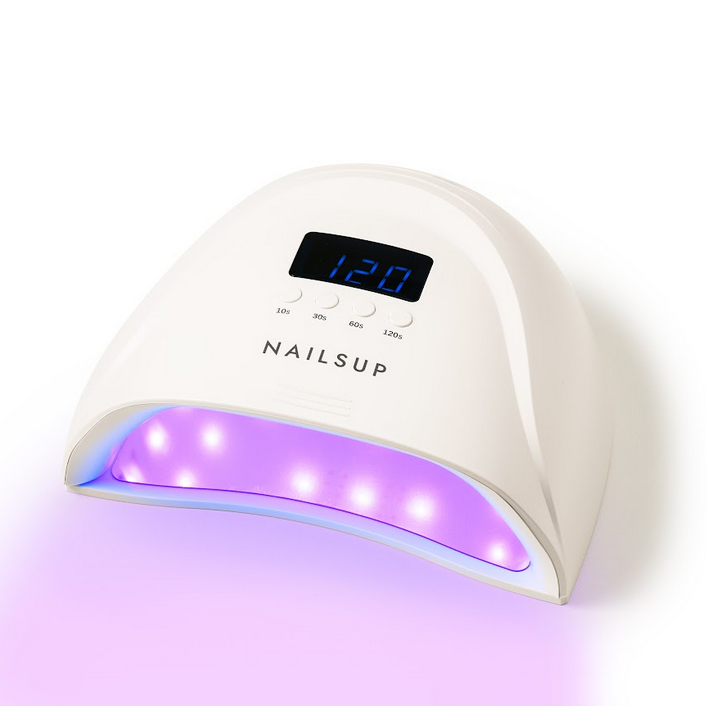 Lampă UV/LED Profesională NAILSUP 48W cu Suprafață de Oglindă pentru Manichiură, Gel UV și Ojă Semipermanentă
