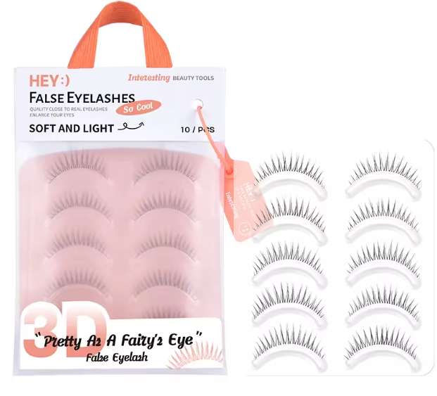 Set 5 Perechi Gene False 3D Soft & Light, Efect Natural - H-9042