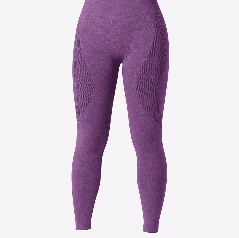 Colanti Fitness Modelatori Lungi, Push Up, Talie Inalta, Elastici, Mov - L, MIX13531-937
