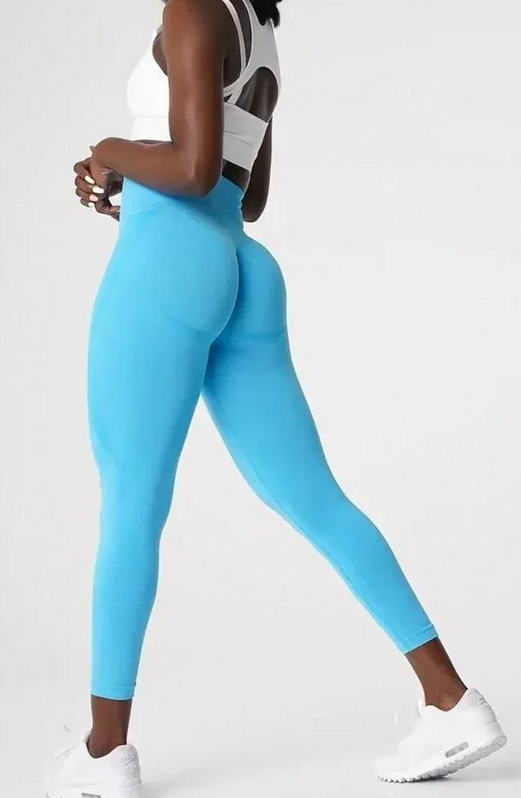 Colanti Sala Lungi, Modelatori, Model Push Up, cu Talie Inalta, Turquoise - XL, MIX13540-1223