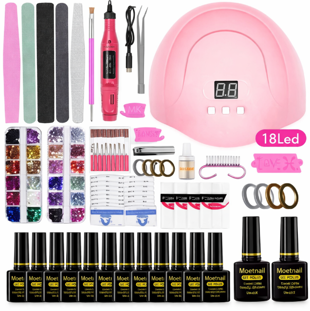 Kit Manichiura Unghii Oja Semipermanenta ZH08
