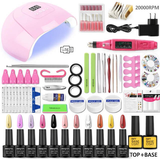 Kit Manichiură Unghii Ojă Semipermanentă ZH31