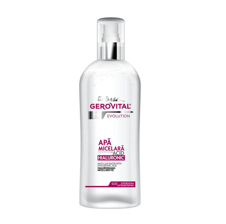 GEROVITAL H3 EVOLUTION APA MICELARA CU ACID HIALURONIC 150ML