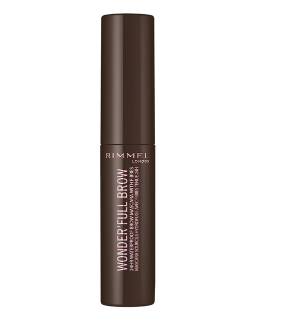 Rimmel London Mascara pentru sprancene Wonder'Full Brow 24H Waterproof 003 Dark
