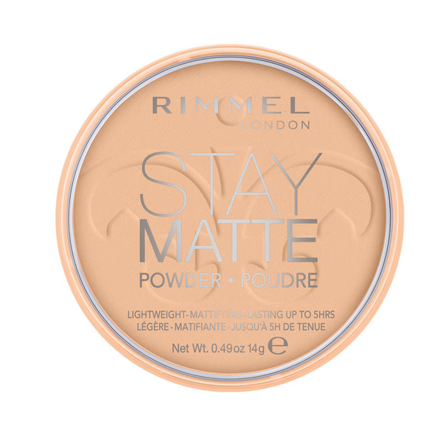 Rimmel London Pudra compacta Stay Matte 06 Champagne