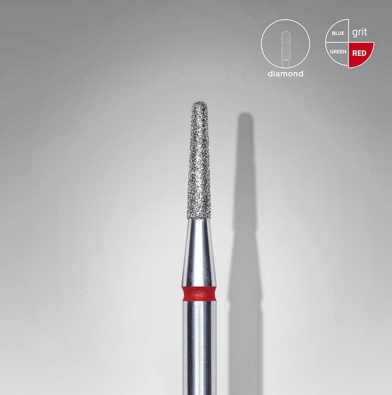 Staleks Cap diamant con trunchial roșu EXPERT FA70R018/8