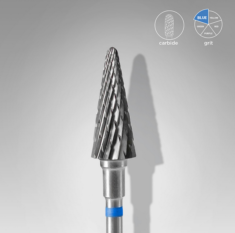 Staleks Capat Freza Tungsten Con Albastru FT71B060/14