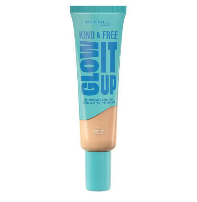 Rimmel London Fond de ten Kind & Free Glow it up! 010 Rose Ivory