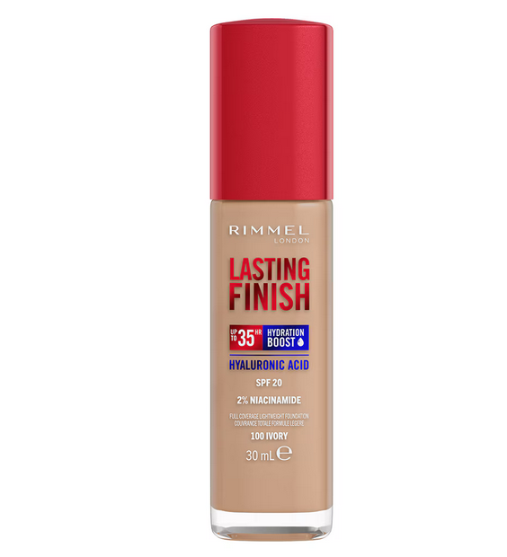 Rimmel London Lasting Finish 35H fond de ten 100 Ivory