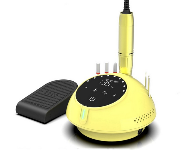 Resigilat Freza Unghii Profesionala 30.000 RPM JMD-207 Yellow