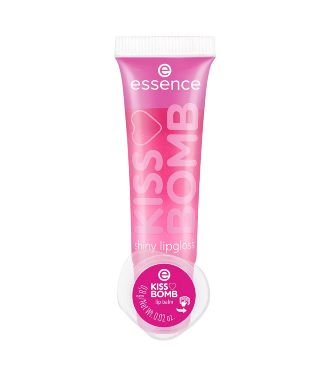Essence Luciu de buze și balsam KISS BOMB