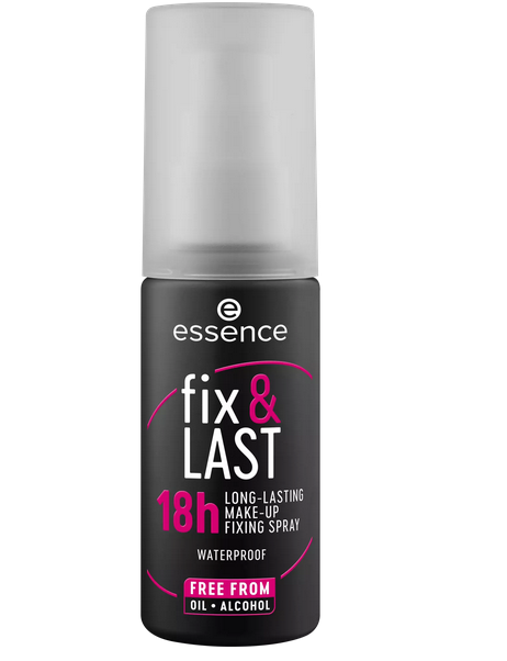 Essence fix & LAST 18h LONG- LASTING MAKE-UP FIXING SPRAY