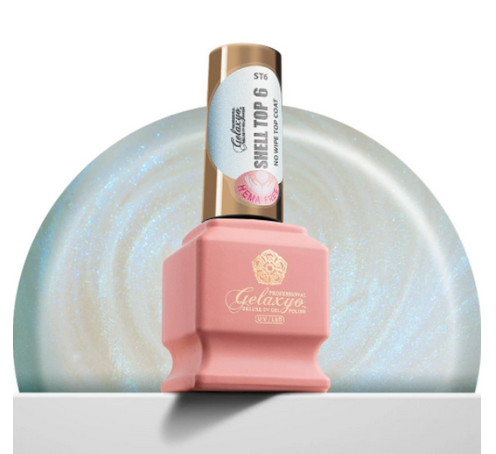 Rsigilat GELAXYO TOP COAT HEMA FREE SHELL 06 - 7ml