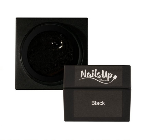 Resigilat Gypsum gel NAILSUP Black 5g