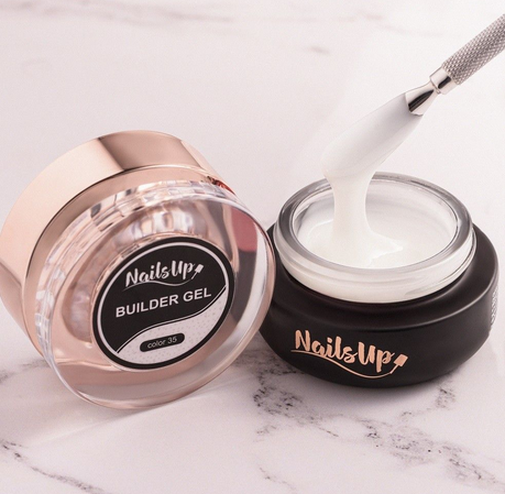Resigilat Gel Constructie Unghii Autonivelant Glitter NAILSUP 30g - 35