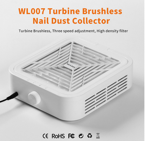 Resigilat Aspirator Mobil Professional NAILSUP 120W
