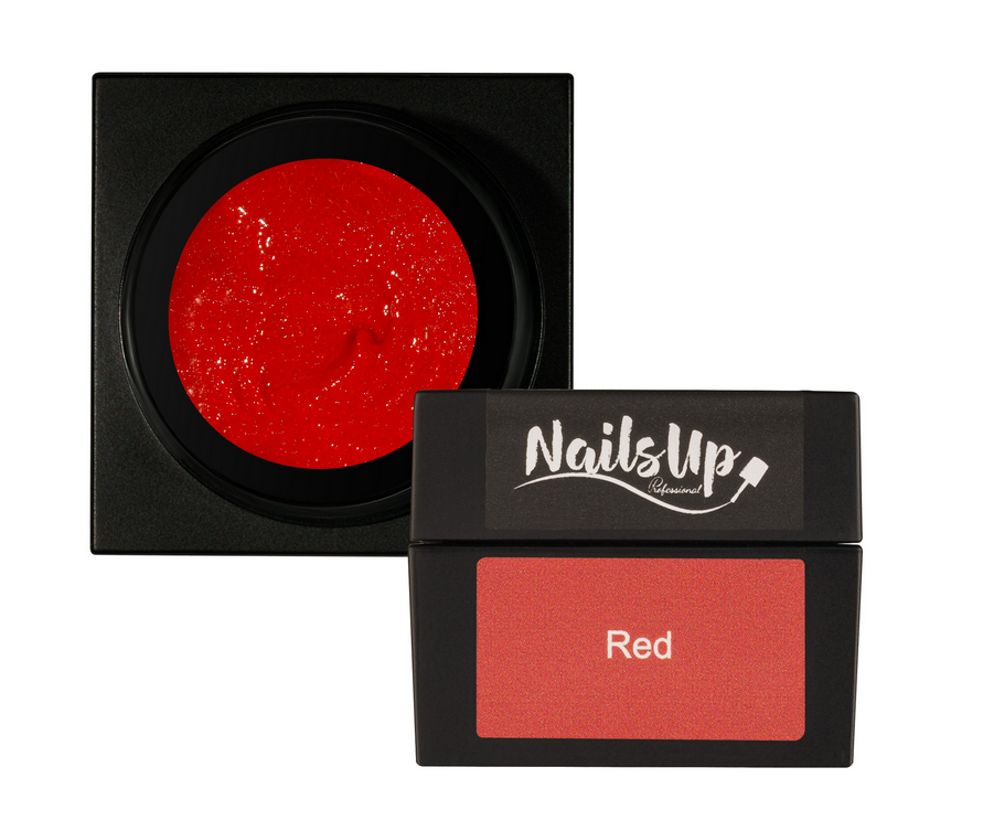 Resigilat Gypsum gel NAILSUP Red 5g