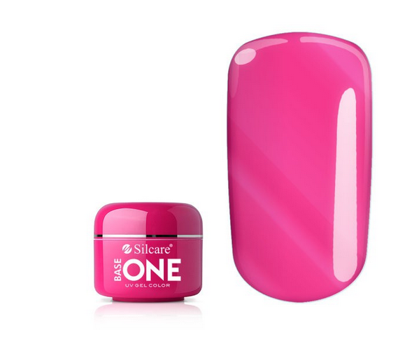 Resigilat Gel Color Base One - 19 Deep Fuchsia 5g