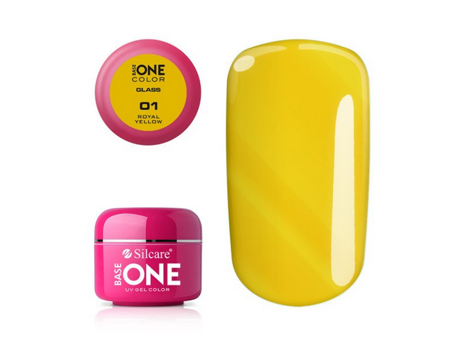 Resigilat Gel Color Base One - 01 Royal Yellow 5g