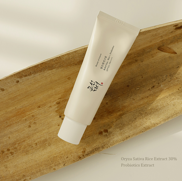 BEAUTY OF JOSEON Cremă de protecție solară SPF 50+ cu orez și probiotice pentru față, 50 ml