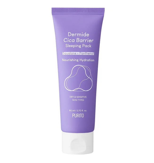 PURITO Dermide Cica Crema de fata pentru noapte 80ml