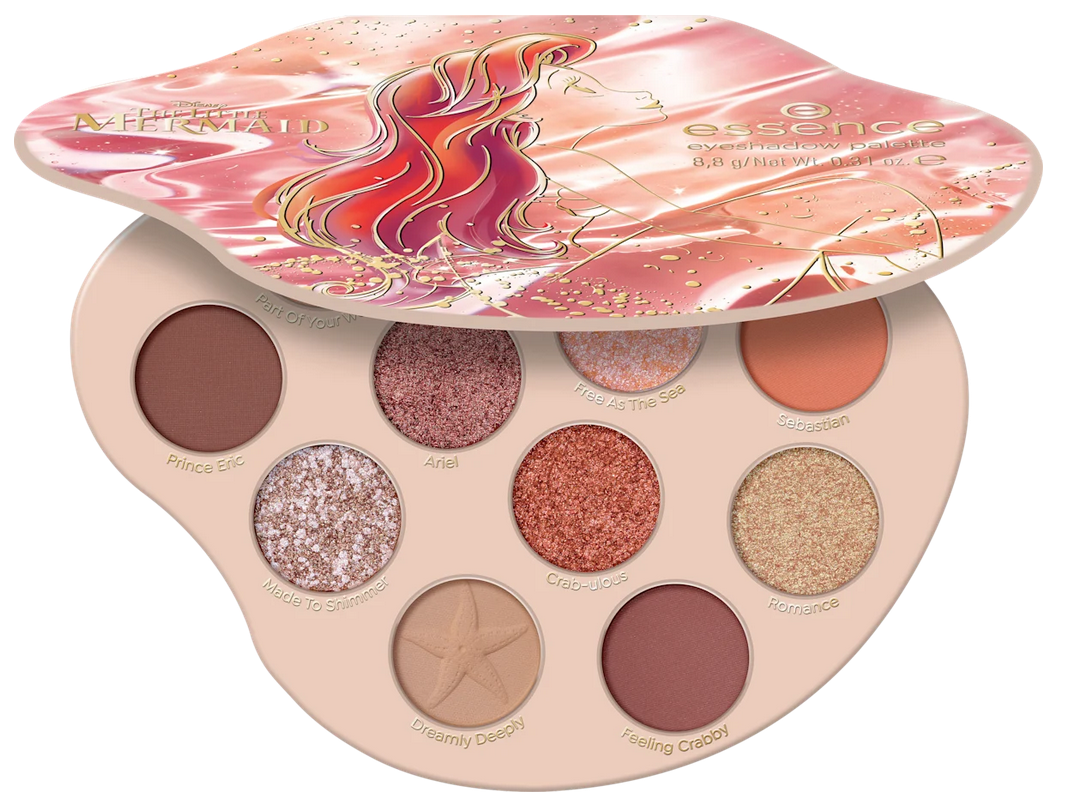 Essence Paletă de farduri de pleoape Disney THE LITTLE MERMAID