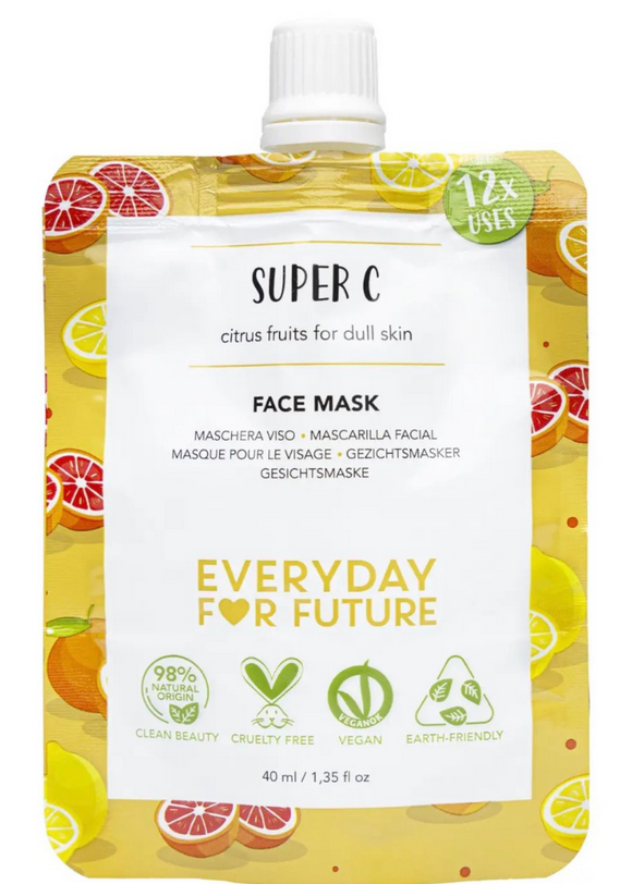 Every Day For Future SUPER C FACE MASK – efect iluminator & revitalizare