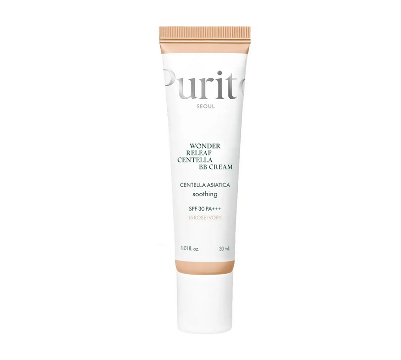 PURITO Wonder Releaf Centella BB Cream, 15 Rose Ivory, 30 ml