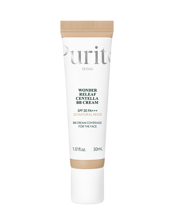 PURITO Wonder Releaf Centella BB Cream, 23 Natural Beige, 30 ml