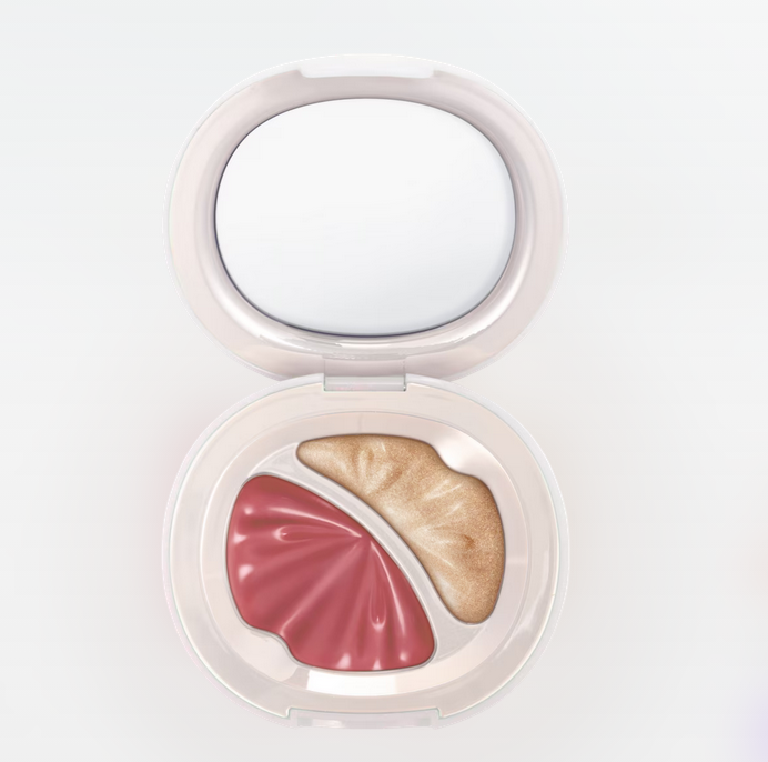 Catrice BRIDES & BESTIES – Duo fard de obraz & iluminator C02 · Glow Down The Aisle