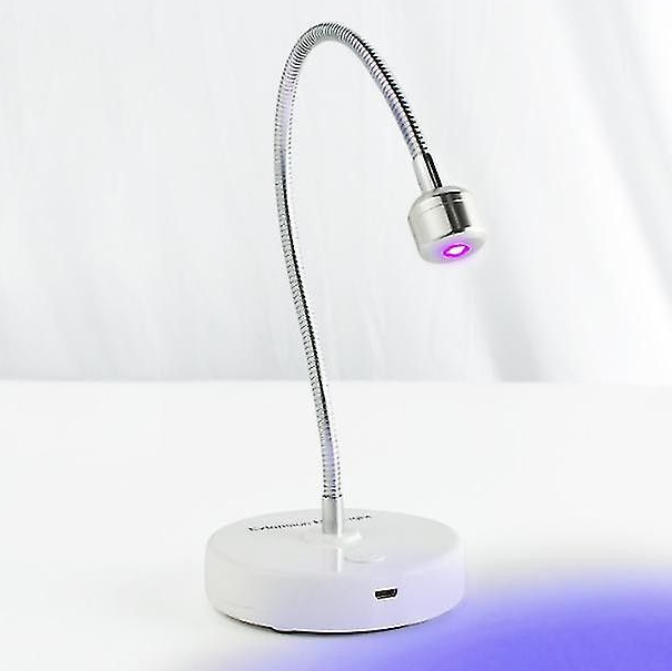 Resigilat Lampă UV/LED Mini Reîncărcabilă USB NAILSUP Albă 6W pentru Ojă Semipermanentă, Gel UV și Nail Art