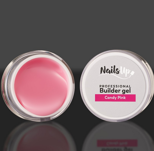Resigilat Gel Uv Constructie NAILSUP Candy Pink 15g