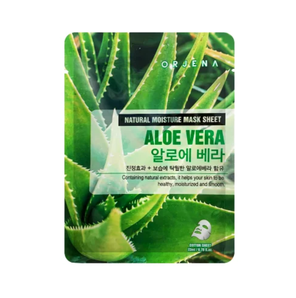 Orjena Masca tip servetel Natural Moisture Mask - Aloe, 23 ml