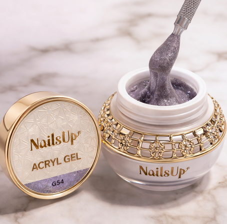 Resigilat Acryl Gel Glitter NAILSUP 30g - G54