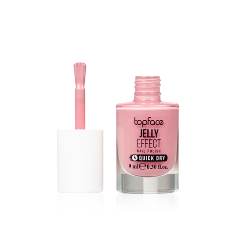 Resigilat Top Face Lac de unghii cu Effect Jelly 015
