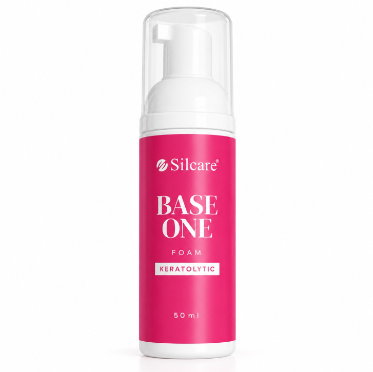 Spumă Silcare Base One Foam Keratolitică pentru Cuticule – 50 ml