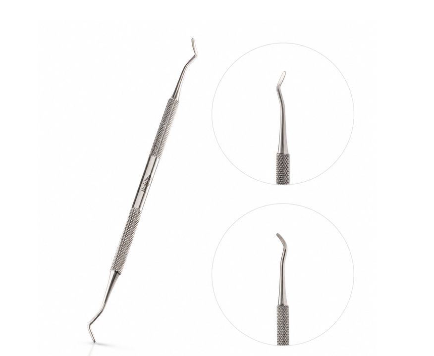 Resigilat Instrument Profesional NAILSUP Pro Line PC600 din Inox pentru Manichiură și Pedichiură