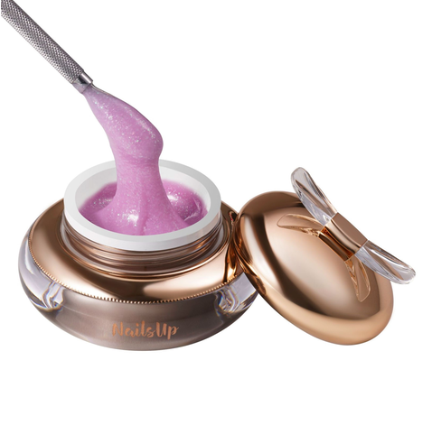 Resigilat Gel Uv Constructie unghii autonivelant NAILSUP B22 Floral Orchid 15 g