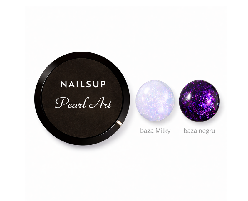 Resigilat Gel de constructie UV/LED NAILSUP Pearl Art 15g 11