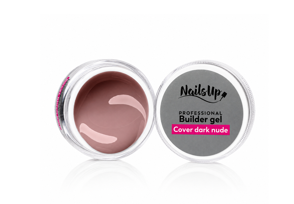 Resigilat Gel UV Constructie NAILSUP - Cover Dark Nude 50g