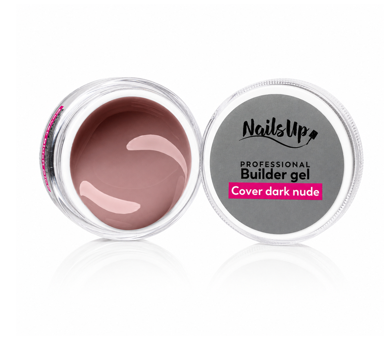 Resigilat Gel UV Constructie NAILSUP - Cover Dark Nude 15g